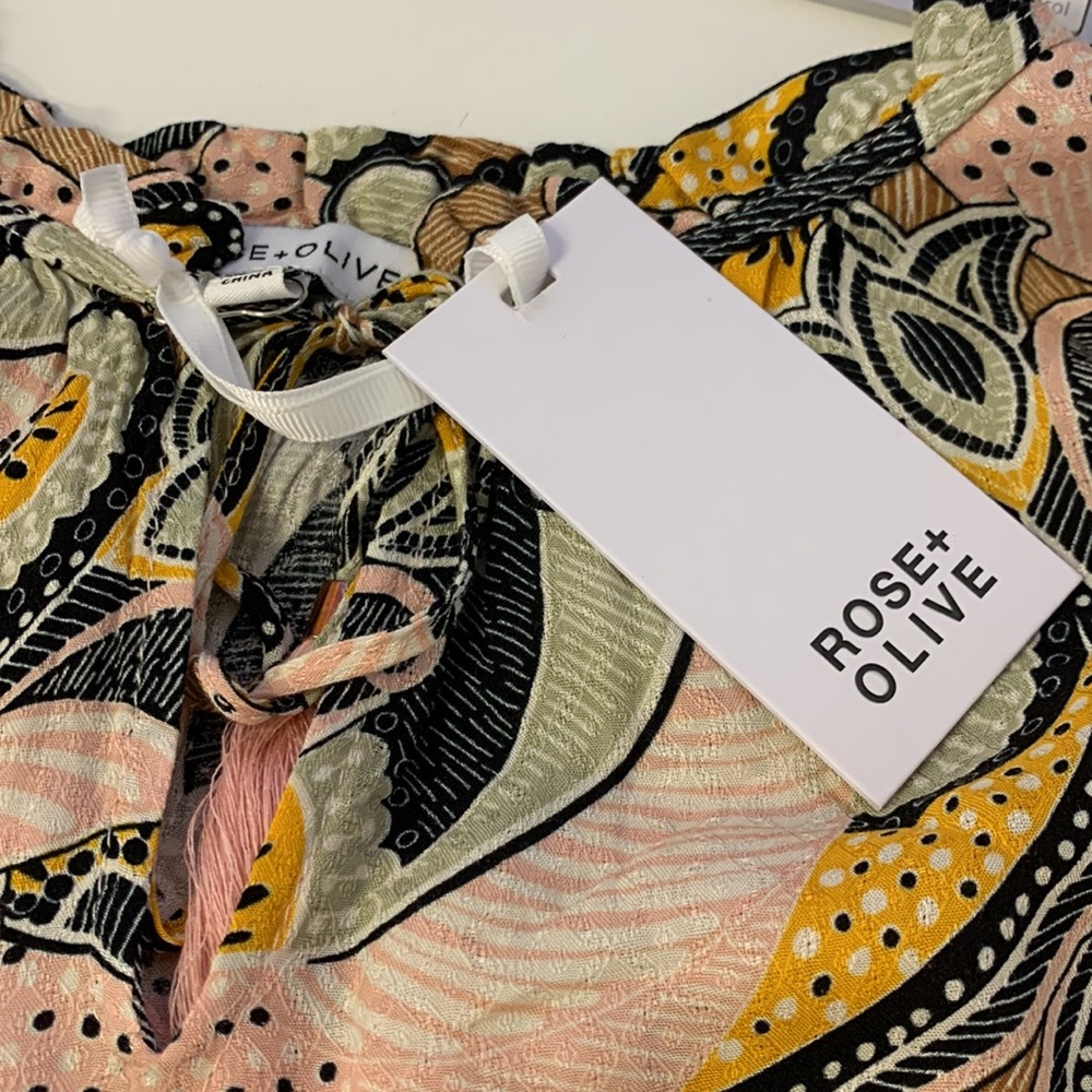Split-Neck Blouse - Picture 16 of 16